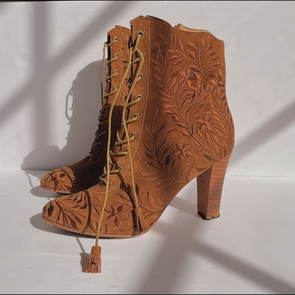 Ulla Johnson heeled suede boots